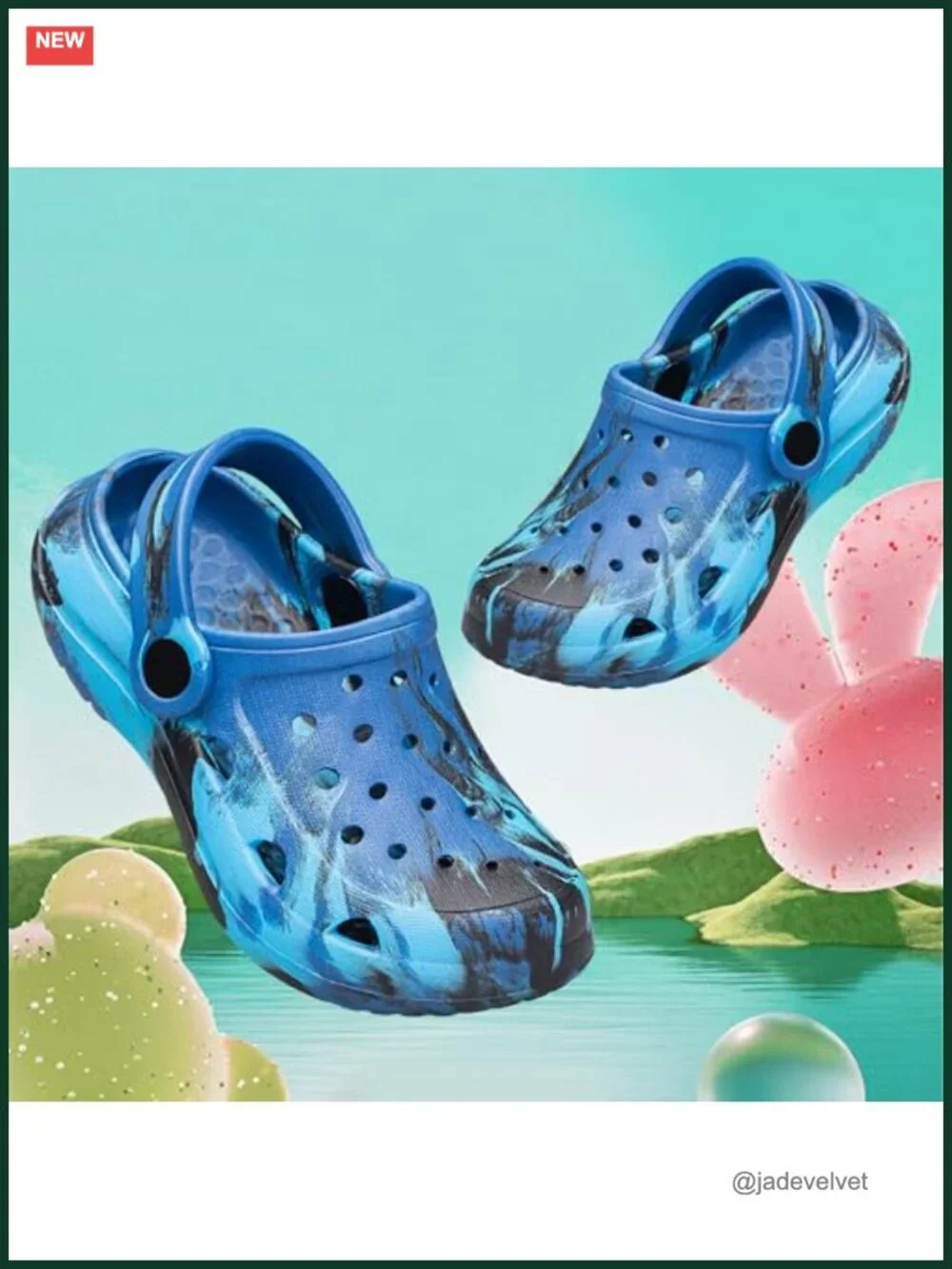 Kids Clogs Garden Shoes Slip On Beach Sandals Lightweight EVA